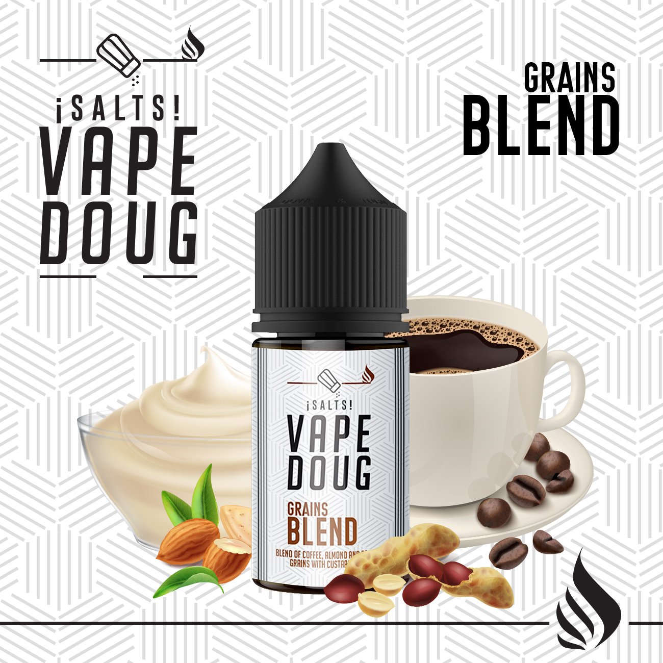 Doug Grains Blend 30ml con Sales de nicotina 20/30/40 mg/ml
