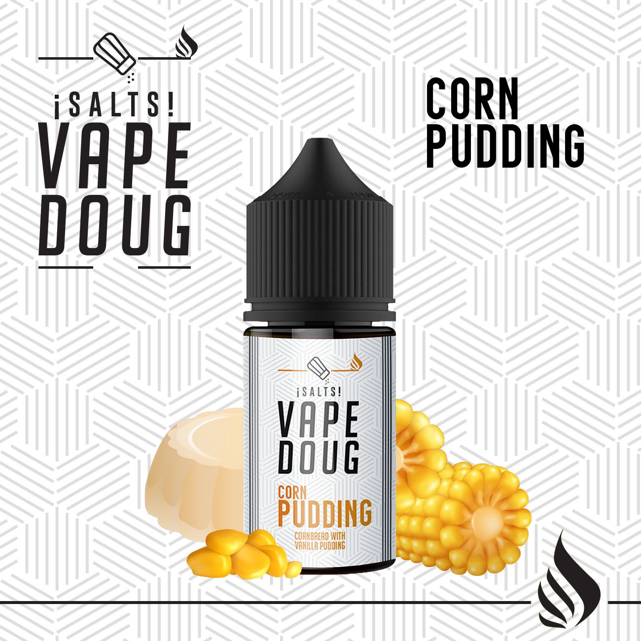 Doug Corn Pudding 30ml con Sales de nicotina 20/30/40 mg/ml