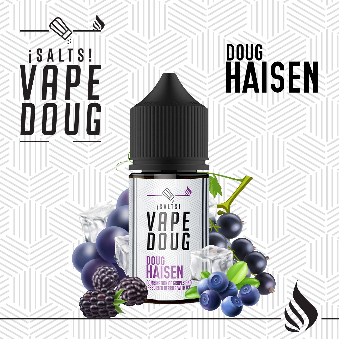 Doug Haisen 30ml con Sales de nicotina 20/30/40 mg/ml